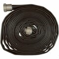 Dixon Washdown Hose, 1-1/2 in, NST NH, 25 ft L, 200 psi, Nitrile, Domestic WDH15BK25KAF